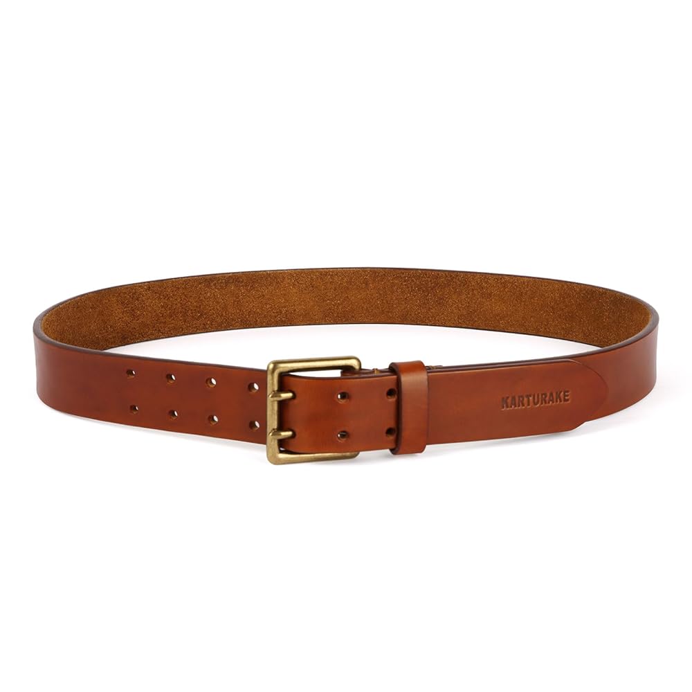 Amazon.com: KARTURAKE Premium Top-grain Leather Belt for Men